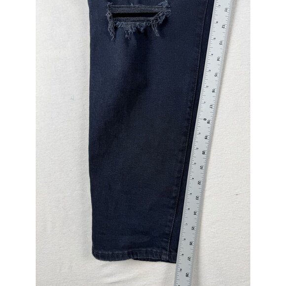 Old Navy Women's O.G. Straight Jeans High Rise Secret-Slim Pockets Blue Size 12 - Picture 9 of 10
